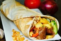 Kebab Pita z Frytkami