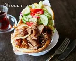 Kebab na Grubym Cieście z Kurczaka