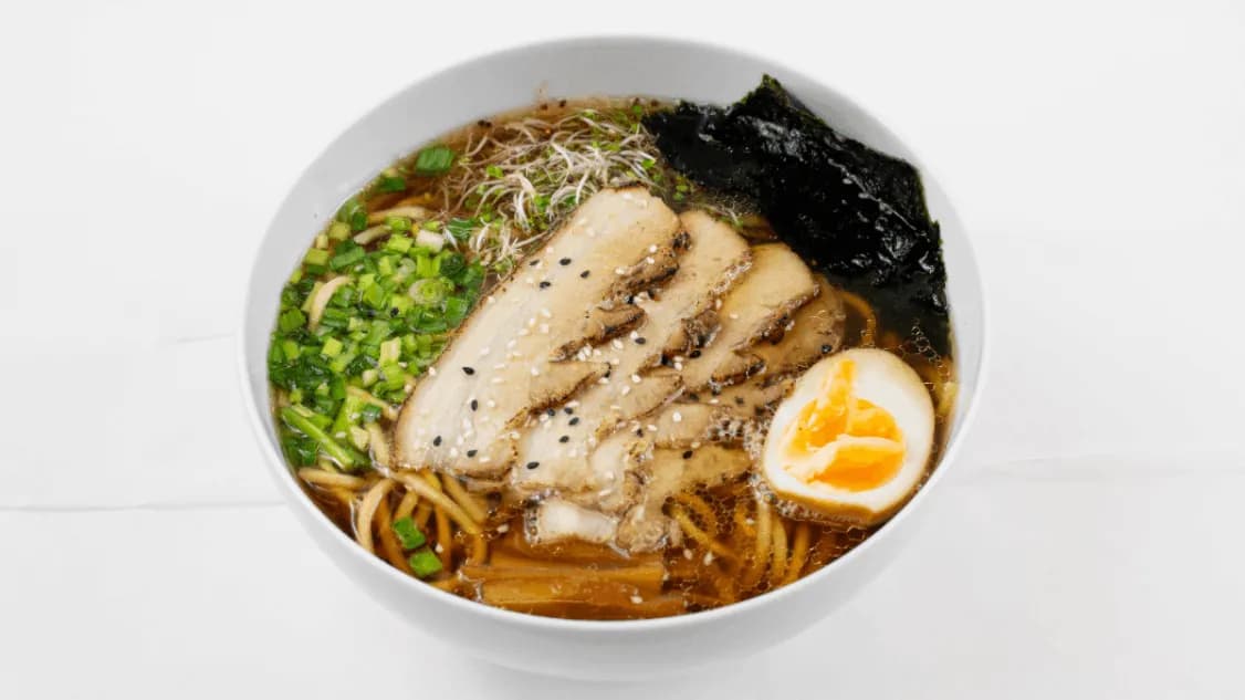 Shoyu ramen Z wieprzowiną