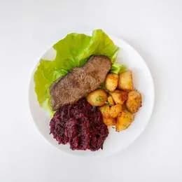 Rostbef Wołowy + zupa