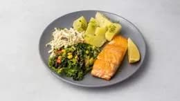 Filet z Łososia + zupa