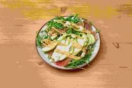 Insalata prosciutto con pera