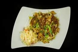 Makaron Sojowy z kurczakiem