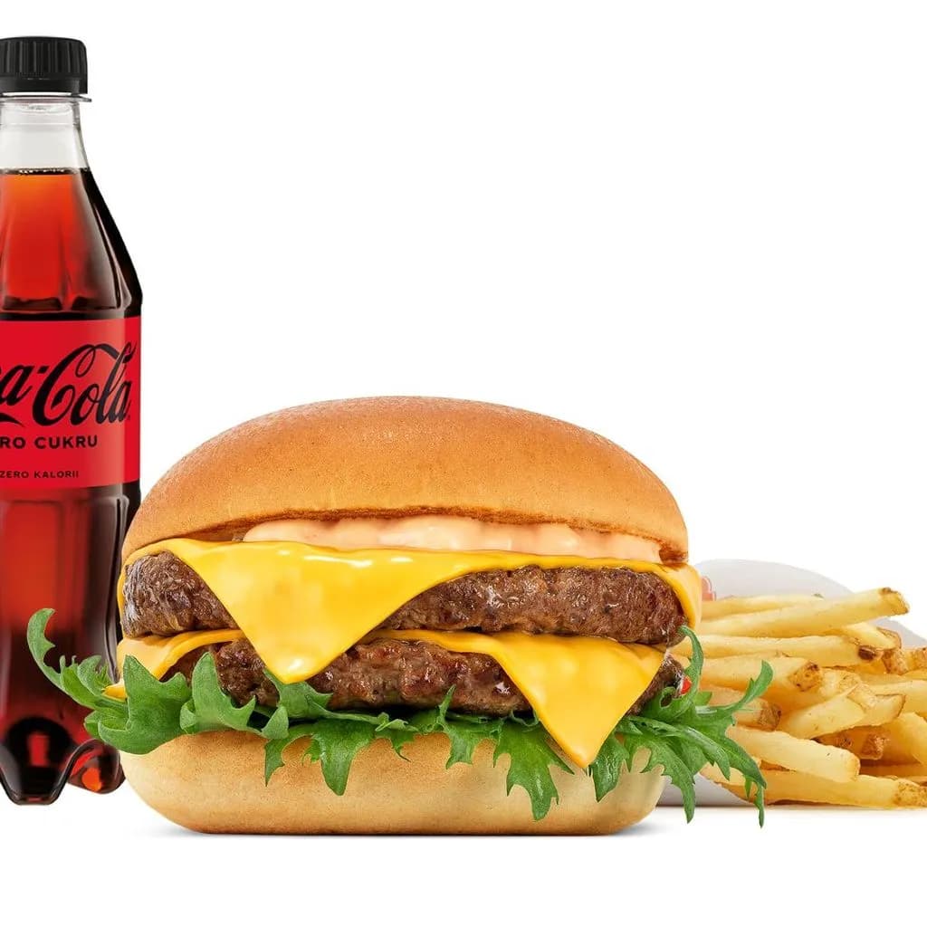 Double Cheeseburger meal