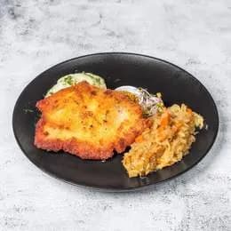 Kotlet schabowy z kością