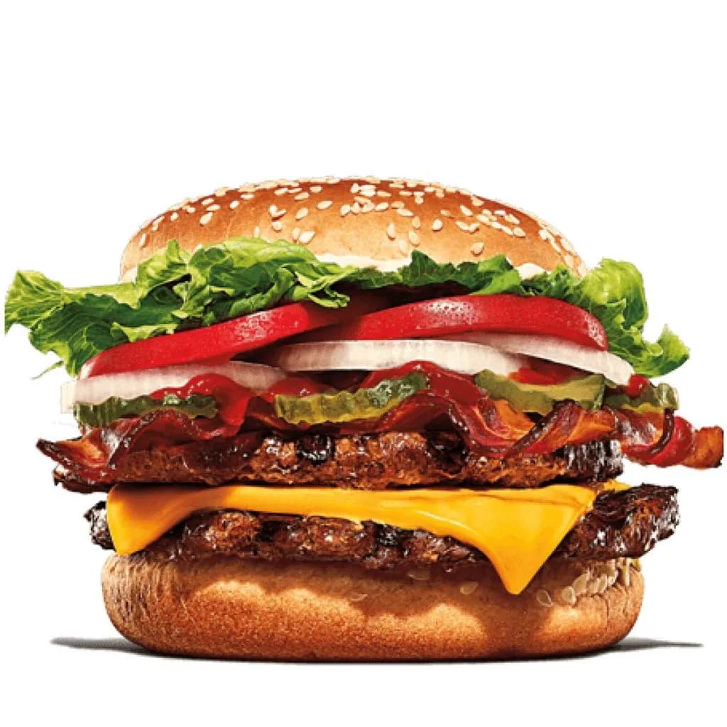 Double Bacon & Cheese Whopper