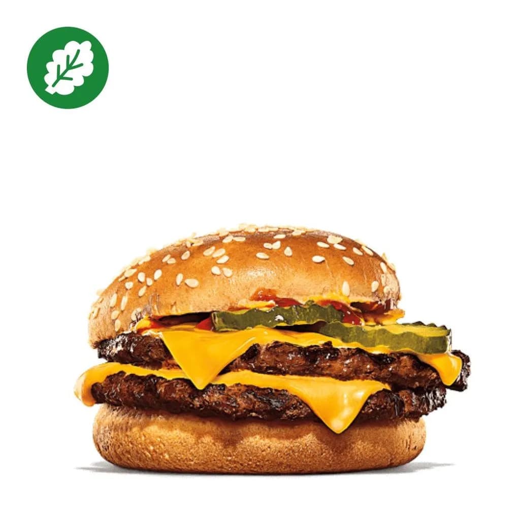 Plant-Based Double Cheeseburger