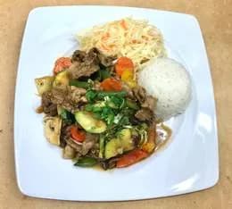 Wieprzowina z warzywami