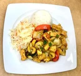 Tofu z orzechami nerkowca