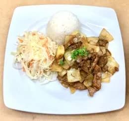 Wieprzowina z cebulą