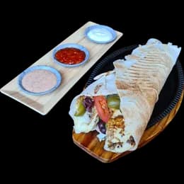 31- Tortilla Halloumi ser WRAP