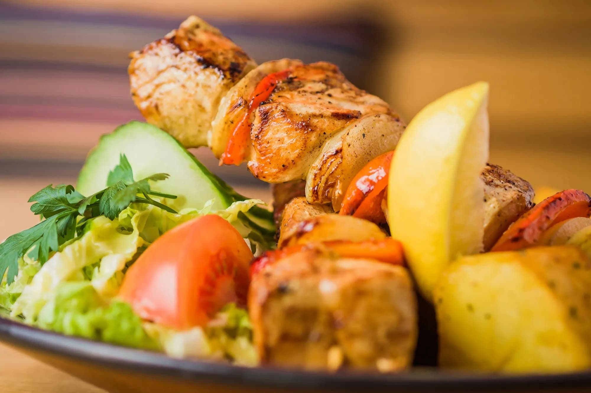 Szaszłyk z kurczaka