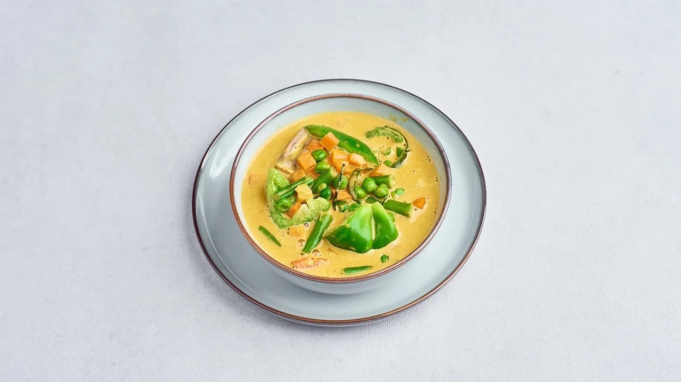 Żółty Curry Krewetki