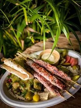 Kofta jagnięca / Hummus