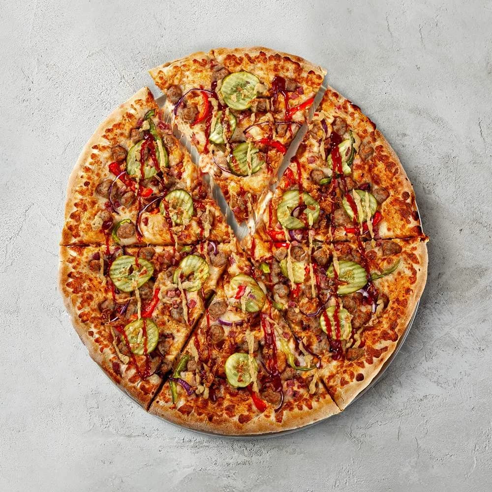 Pizza Cheeseburger XL 43cm