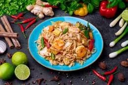 Pad Thai z krewetkami