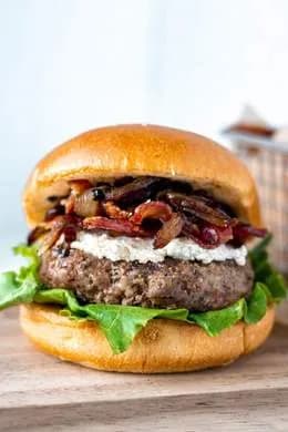 Goat Cheese Burger