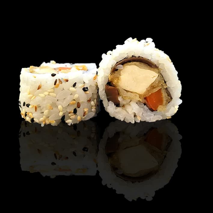 Tofu i papryka w tempurze