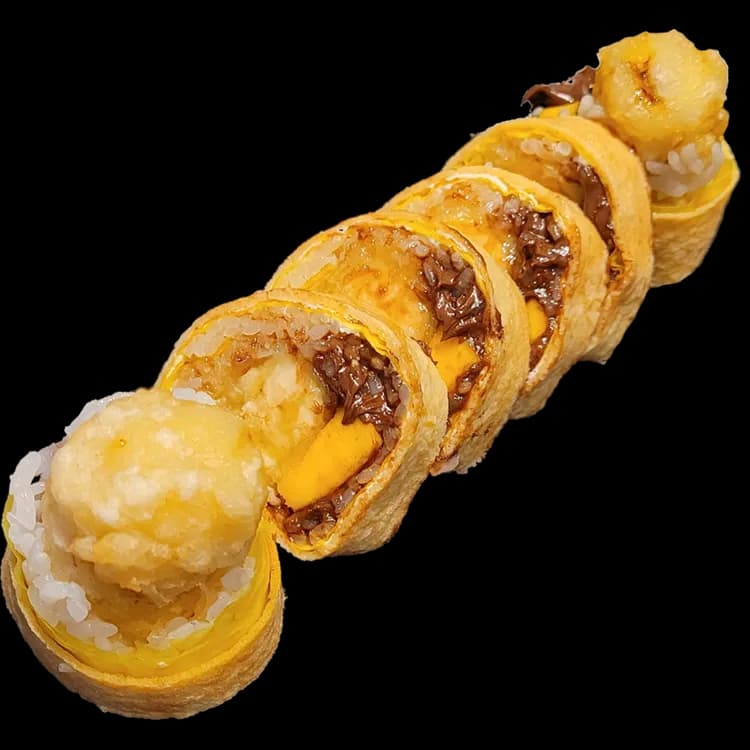 Banan w tempurze z czekoladą