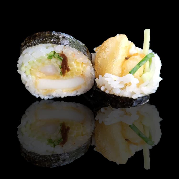 Krewetka i kalmar w tempurze