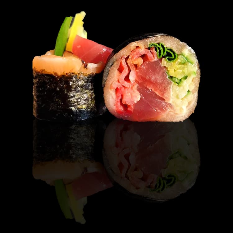 Keto w łososiu - tuńczyk i boczek