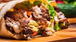 Kebab Gruby Bulłka duży