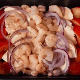 Sałatka z Krewetkami