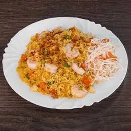 Ryż smażony z krewetkami