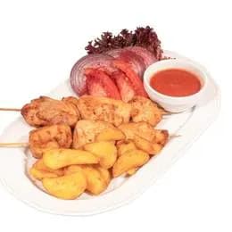 Szaszłyk z kurczakiem