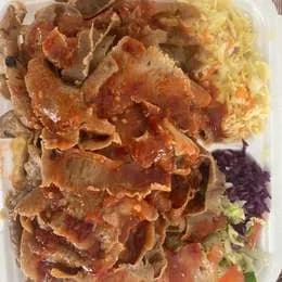 Talerz samo mięsa duża