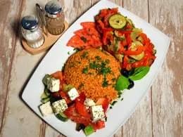 Faszerowany bakłażan