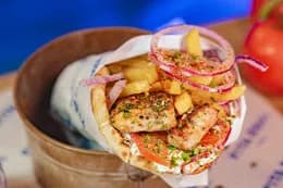 Pita Souvlaki XL. Kurczak