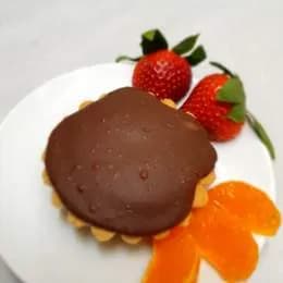 Babeczka z toffi i czekoladą