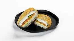 Sushi-burger z łososiem