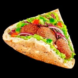Bułka falafel