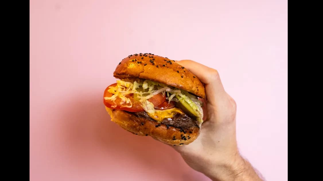 Mushroom Swiss Burger