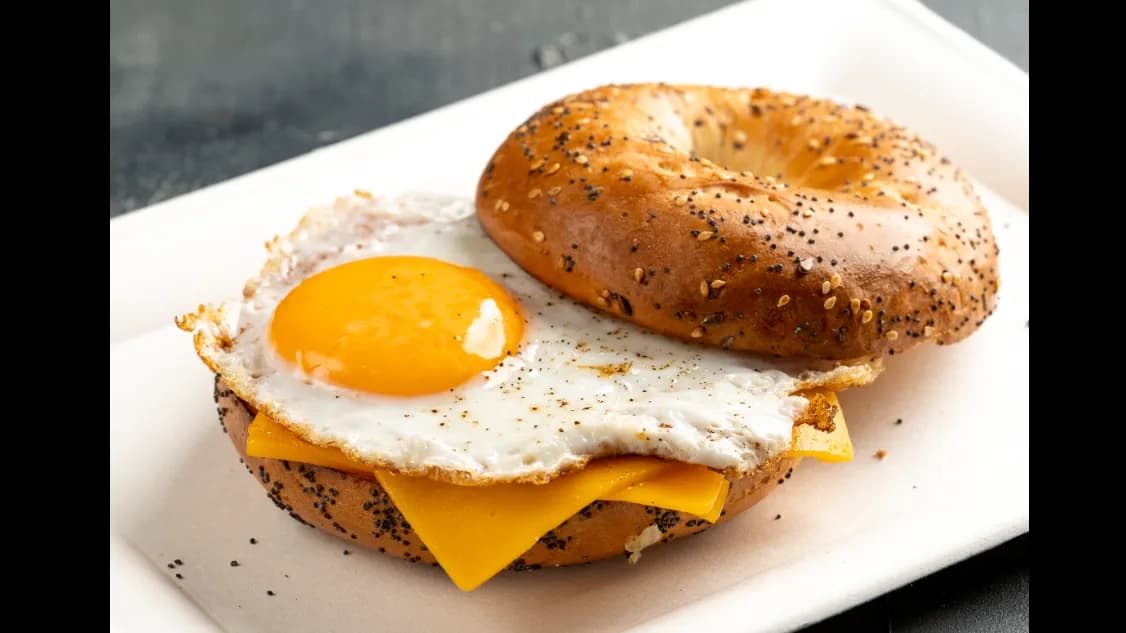 Bagel Steak, Egg & Cheese