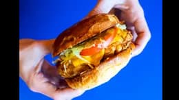 Honey-Mustard Chicken Burger