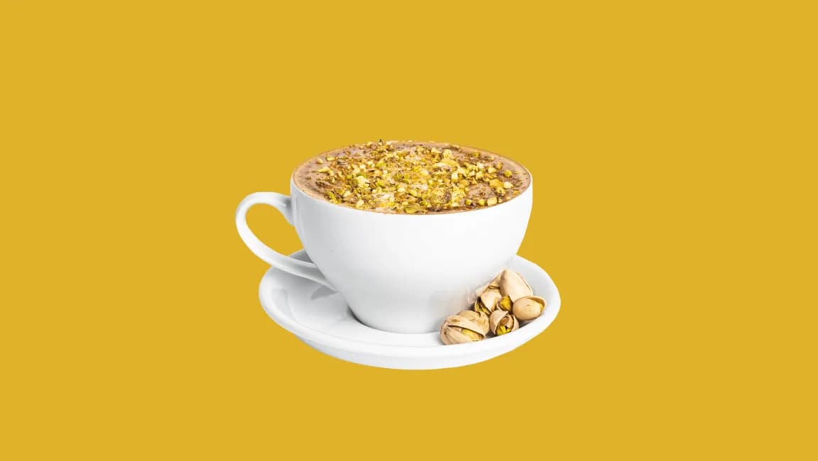 Cappucino pistacjowe