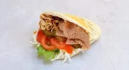 Kebab w bułce (mega)