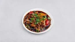 Kurczak czosnek z teriyaki