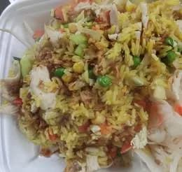 Ryż smażony z kurczakiem