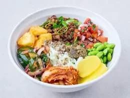 Bowl z "tuńczykiem" z jackfruita