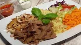 Mega talerz kebab