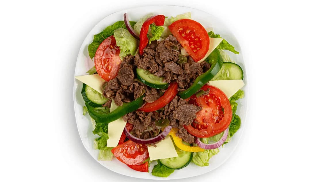 Sałatka Stek z Serem