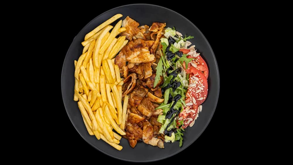 Kebap Fit na talerzu