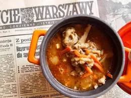 Flaki wołowe po warszawsku