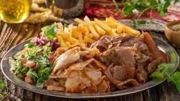 Kebab na talerzu XXL