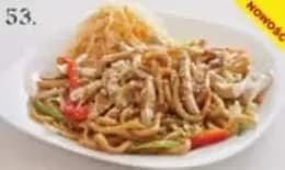 Makaron udon z wołowiną