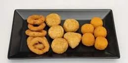 Cheese balls 5 szt / chilli cheese nuggets 5 szt / Mini onion Rings 5 szt